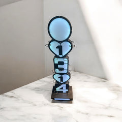 LED Shot Cup Display Tower – “LOVE” Edition