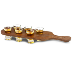 Pine Shot Paddle Board to Hold 6 Shots
