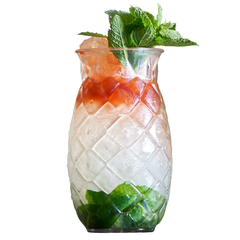 Pineapple Tiki Cocktail Glasses 17.6oz / 500ml