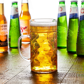 Plastic Beer Stein CE Lined At 1 Pint