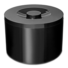 Plastic Insulated Ice Bucket Black 10ltr