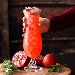 Polycarbonate Hurricane Cocktail Glasses 13.7oz / 390ml