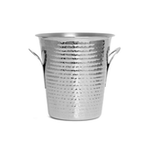 Pujadas Conical Ice Bucket Hammered Silver