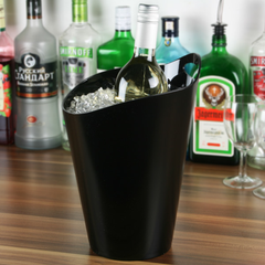 Salsa Wine & Champagne Bucket Black