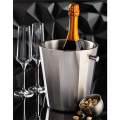 Satin Double Wall Wine Bucket 20cm x 21.5cm