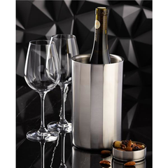 Satin Double Wall Wine Cooler 20cm x 12cm