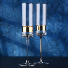 SoHo Champagne Flutes Gold 7oz / 200ml