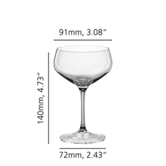 Spiegelau Perfect Serve Coupette Glasses 8.25oz / 235ml