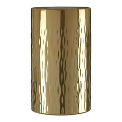 Stainless Steel Hammered Brass Mixology Wine Cooler