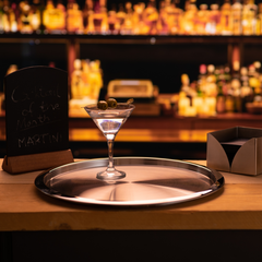 Stainless Steel Premium Serving Tray 15inch