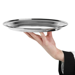 Stainless Steel Waiters Tray 10inch