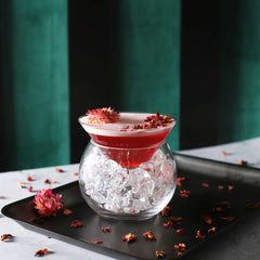 Stemless Martini Chiller Glasses 5.25oz / 150ml