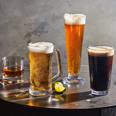 Strahl Design + Contemporary Polycarbonate Footed Pilsner Glass 16oz / 473ml