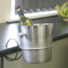 Table-Mountable Wine Bucket Holder