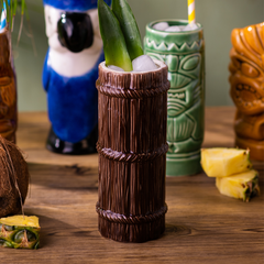 Tall Log Tiki Mug 14.4oz / 410ml