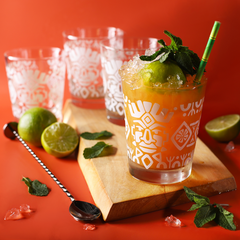 Tiki Aloalo Mai Tai Rocks Glass 15.6oz / 443ml