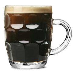 Traditional Glass Pint Tankards CE 20oz / 568ml