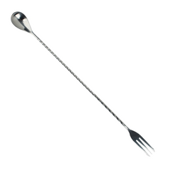 Triple Spear Stainless Steel Mixing Spoon 11.8inch / 30cm