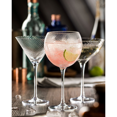 Twisted Hayworth Coupe Glasses 10.25oz / 290ml