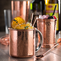 Utopia Chased Copper Mug 17oz / 480ml