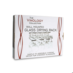 Vinology Wall Mounted Glass Rack