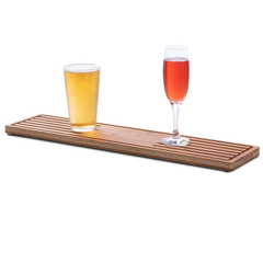 Wooden Bar Runner Natural Bamboo 60 x 14cm