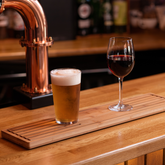 Wooden Bar Runner Natural Bamboo 60 x 14cm