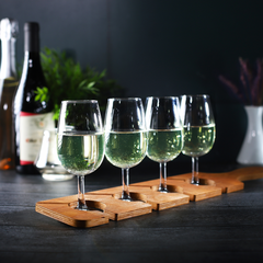 Wooden Cocktail Taster Paddle