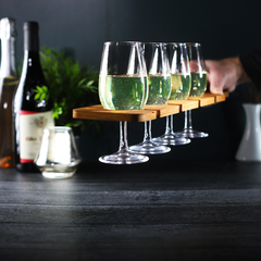 Wooden Cocktail Taster Paddle