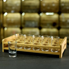 Wooden Shot Glass Holder 24 Shot
