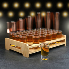 Wooden Shot Glass Holder 24 Shot