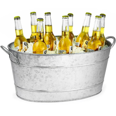 Galvanised Steel Oval Beverage Tub