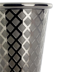 Diamond Lattice Japanese Jigger Black 1 x 2oz