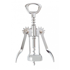 Silver Twin Lever Corkscrew