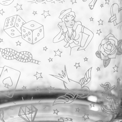 Tattoo Mixing Glass 21oz / 600ml