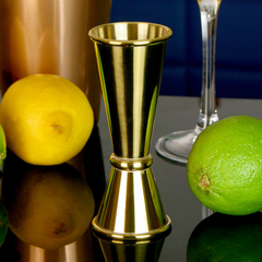 Urban Bar Gold Plated Ginza Jigger Measure