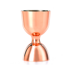 Barfly Heavy-Duty Copper Straight Rim Bell Jigger 1oz & 2oz