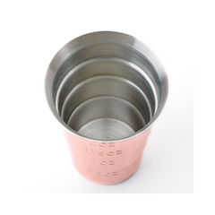 Barfly Copper Stepped Jigger Without Handle 2oz