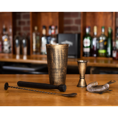 Vintage Copper Cocktail Set
