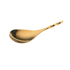 Barfly Gold Bar Spoon with Strainer End 15.75inch / 40cm