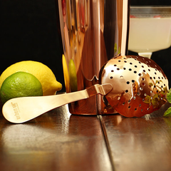 Urban Bar Copper Plated Biloxi Julep Strainer