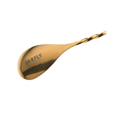 Barfly Gold Bar Spoon with Strainer End 15.75inch / 40cm