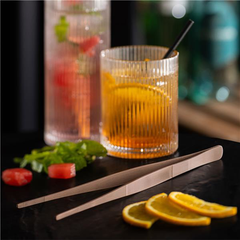 Brushed Copper Cocktail Tweezers 10inch / 25cm