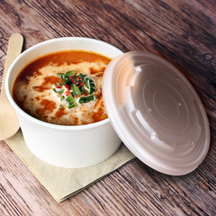 Compostable Soup Container and Lids 12oz / 340ml