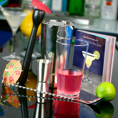 Professional Cocktail Book Cocktail Set