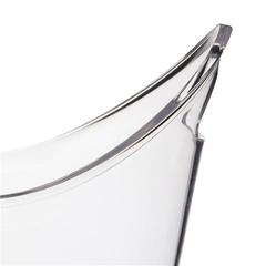 BarCraft Clear Acrylic Drinks Pail / Wine Cooler
