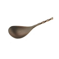 Barfly Antique Copper Bar Spoon with Strainer End 15.75inch / 40cm