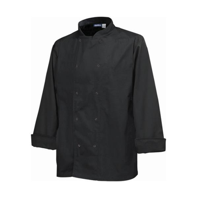 Basic Stud Jacket Long Sleeve Black