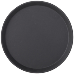 Black Non Slip Tray Round 16inch / 40.5cm