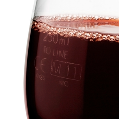 Cabernet Tulipe Wine Glasses 12.3oz LCE at 250ml